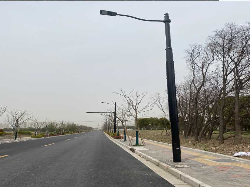 庄河市上海综合杆 太阳能路灯工程